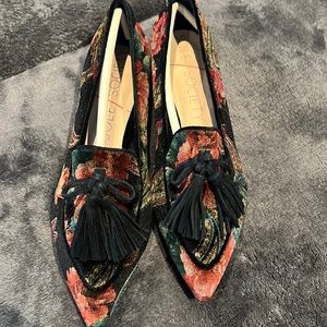 Sole society fun print flat shoes
